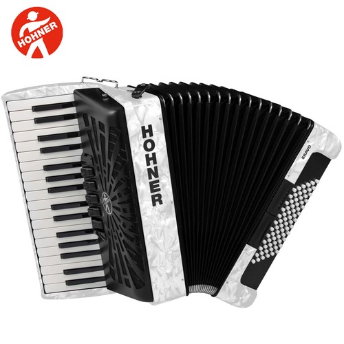 Hohner piano accordion br72wh - hohner,